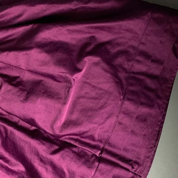 Gymboree Infant Rhinestone Eggplant Satin Bow Tulle Holiday Dress Set 18-24 Mos. - Picture 4 of 5